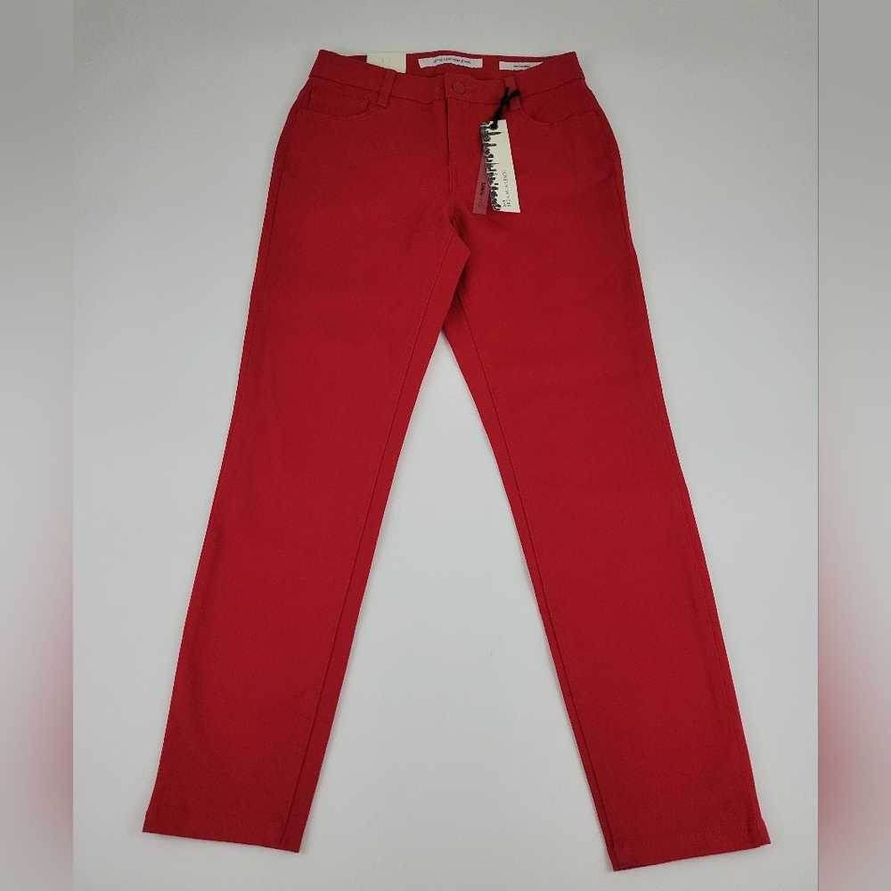 Jones New York Jeans Red Soho Ankle Pants